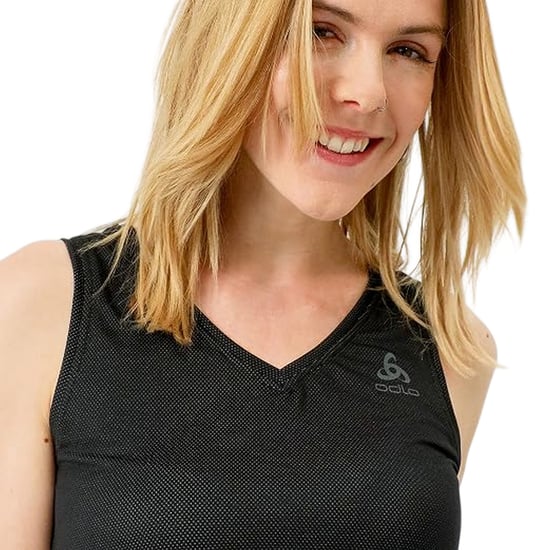 Odlo Tanktop met V-hals voor dames (Zwart) - Image 4