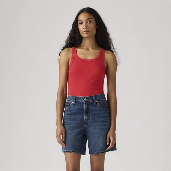 Levis Sporty linne för dam och dam (Röd) - Image 2