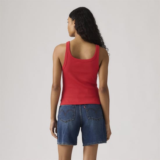 Levis Sporty linne för dam och dam (Röd) - Image 3