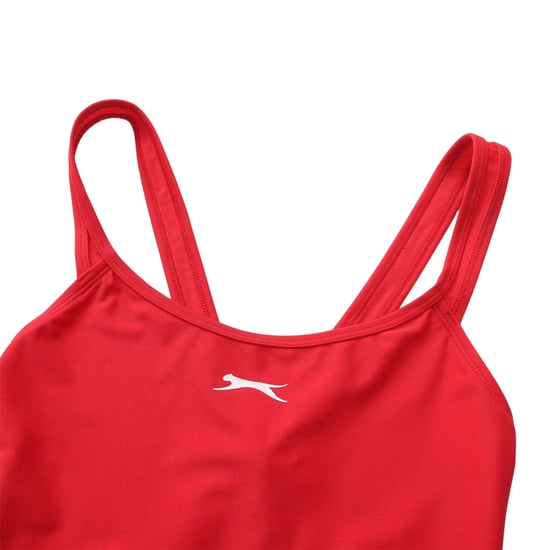 Slazenger Xtra Life baddräkt i ett stycke, dam/dam (Röd) - Image 4