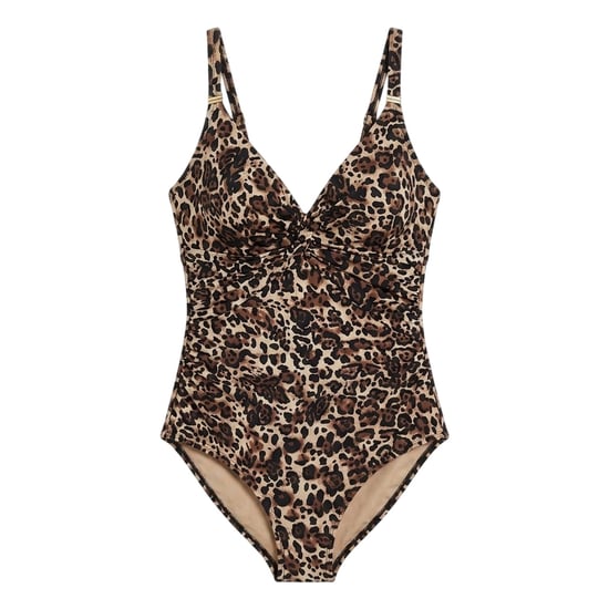 Biba Icon-badpak met buikcorrection voor dames (Luipaard) - Image 2