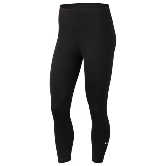 Nike Dames-cropped-legging (Zwart, Wit) - Image 2