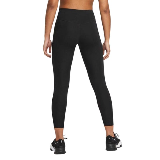 Nike Dames-cropped-legging (Zwart, Wit) - Image 3