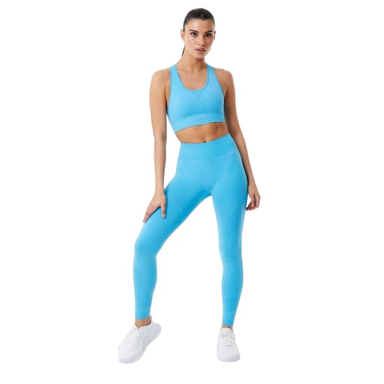 USA Pro Naadloze leggings met hoge taille voor dames (Aqua) - Image 1