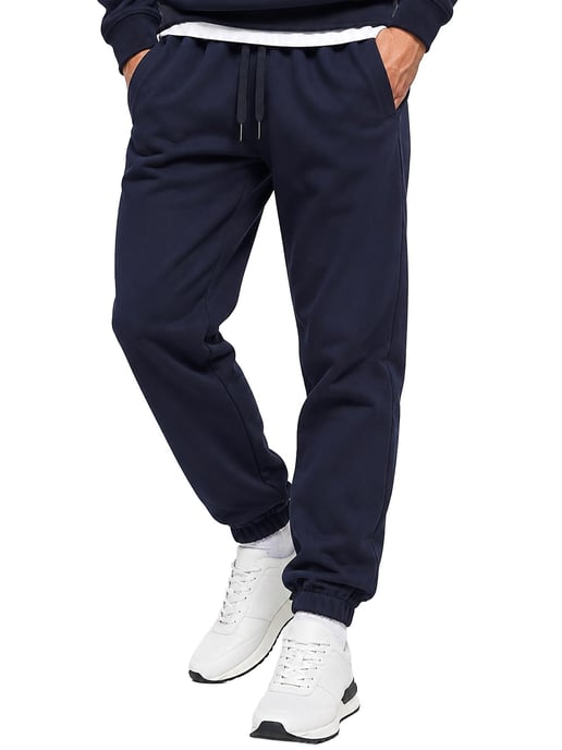 Kruze | 3 Pack Mens Fleece Joggers - BLK/NVY/CHAR - Image 3