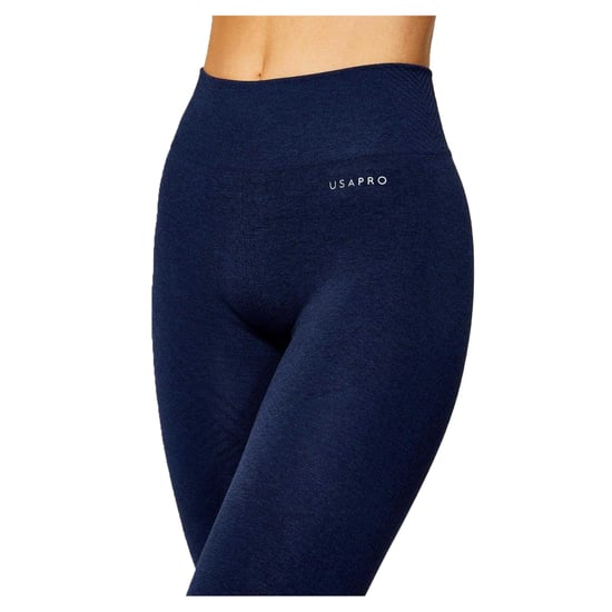 USA Pro Naadloze leggings met hoge taille voor dames (Marine) - Image 3