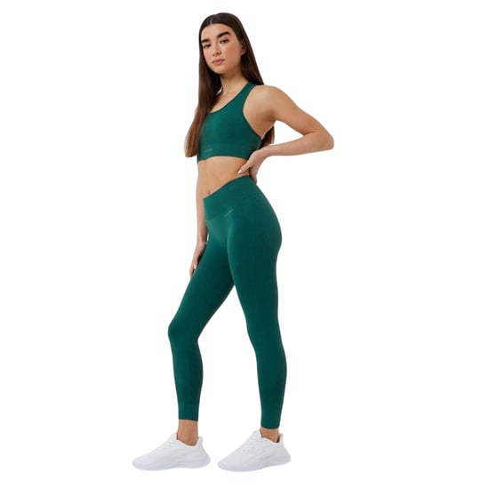 USA Pro Naadloze leggings met hoge taille voor dames (Bosgroen) - Image 1