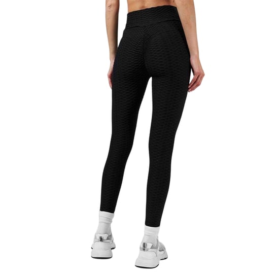 Miso Leggings met honingraatmotief voor dames (Zwart) - Image 2