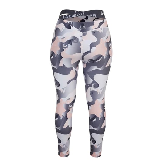 LA Gear Skinny-legging met camouflageprint voor dames (Roze) - Image 2