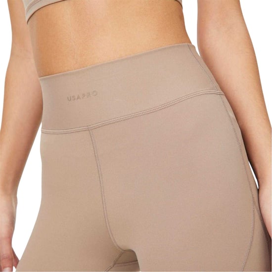 USA Pro Sophie Habboo-legging met panelen en hoge taille voor dames (Woestijn) - Image 4