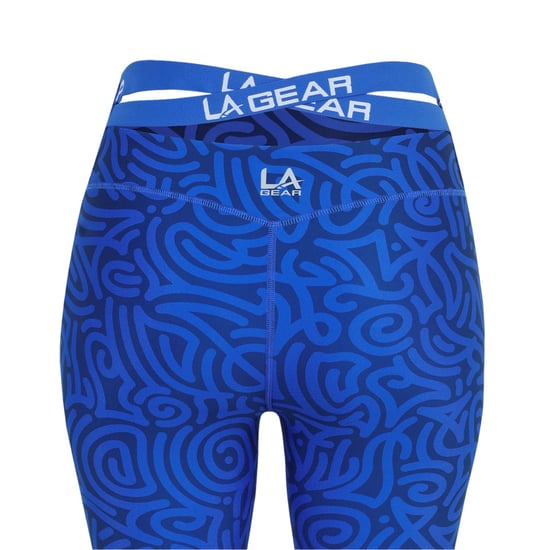 LA Gear Skinny-legging met camouflageprint voor dames (Blauw) - Image 3