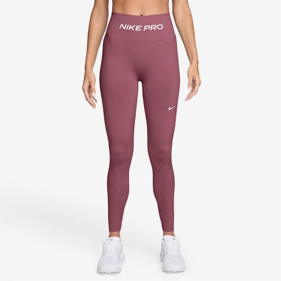 Nike Dames/Dames Pro Snug Fit Leggings (Roze rook) - Image 1