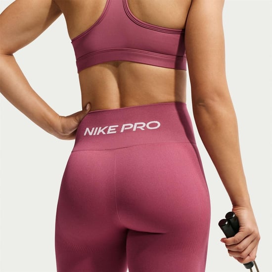 Nike Dames/Dames Pro Snug Fit Leggings (Roze rook) - Image 5