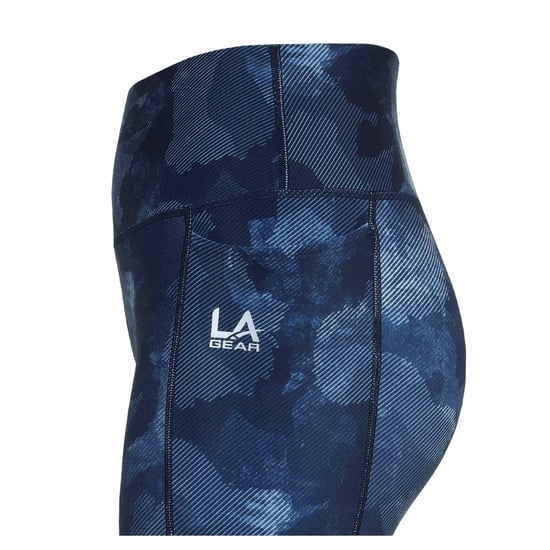 LA Gear Camouflage-legging met hoge taille voor dames (Blauw) - Image 3