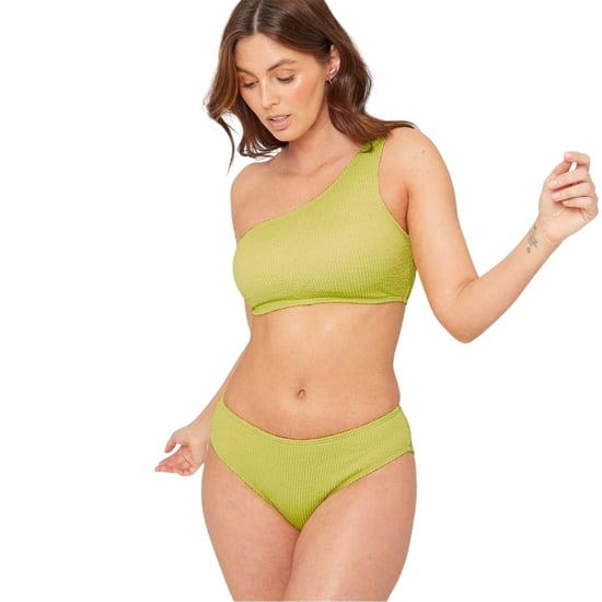 Be You Dames/dames Bikinibroekje met structuur (Kalk) - Image 2