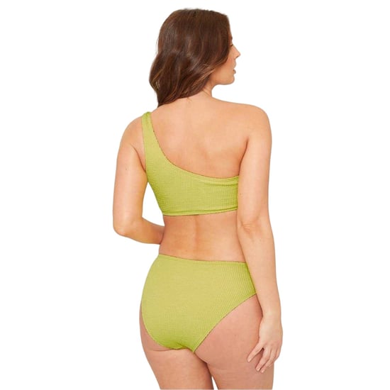 Be You Dames/dames Bikinibroekje met structuur (Kalk) - Image 3