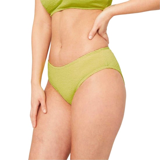 Be You Dames/dames Bikinibroekje met structuur (Kalk) - Image 4