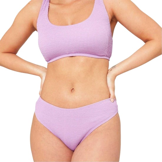 Be You Dames/dames Bikinibroekje met structuur (Lila) - Image 4