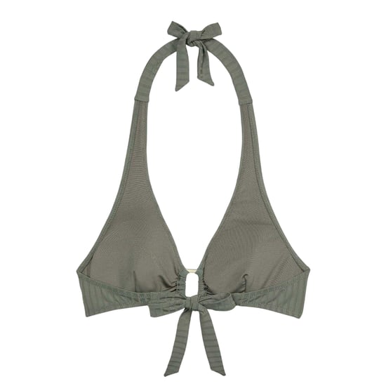 Chelsea Peers Womens/Ladies Triangle Tie Back Bikini Top (Green) - Image 3
