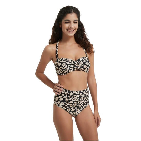 Be You Bikinitop met luipaardprint voor dames (Monochroom) - Image 4
