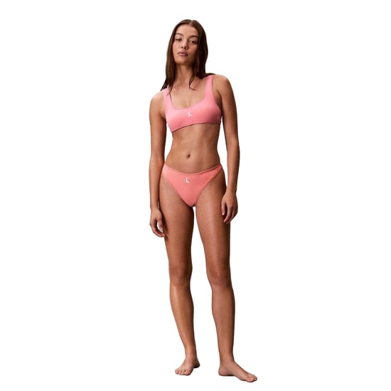 Calvin Klein Womens/Ladies Bralette Bikini Top (Scarlet) - Image 5