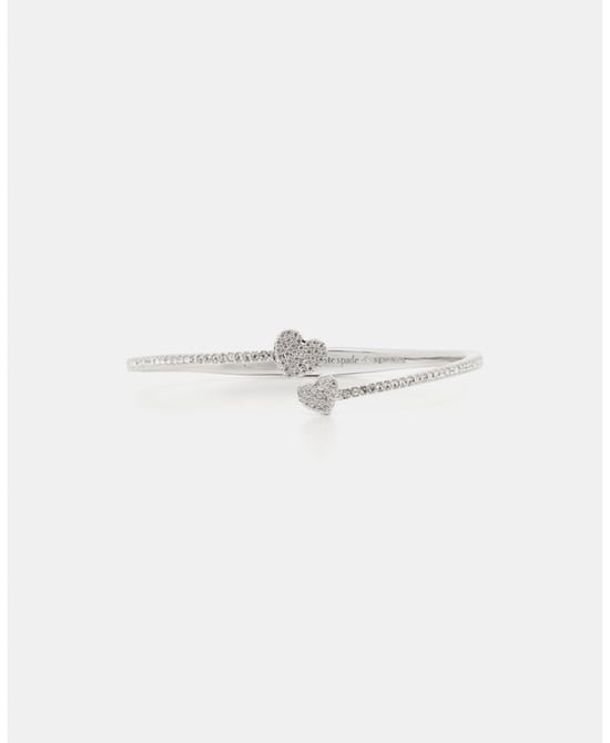 Yours Truly Pave Open Hinge Cuff - Image 1