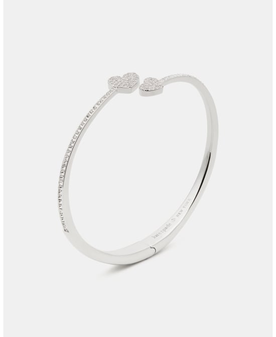 Yours Truly Pave Open Hinge Cuff - Image 3