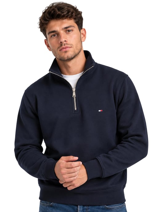 Tommy Hilfiger | Mens Half Zip Sweatshirt - Image 1