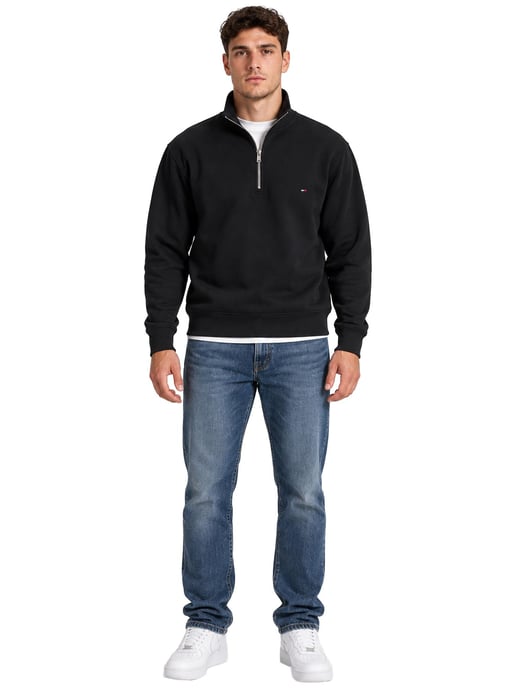 Tommy Hilfiger | Mens Half Zip Sweatshirt - Image 2