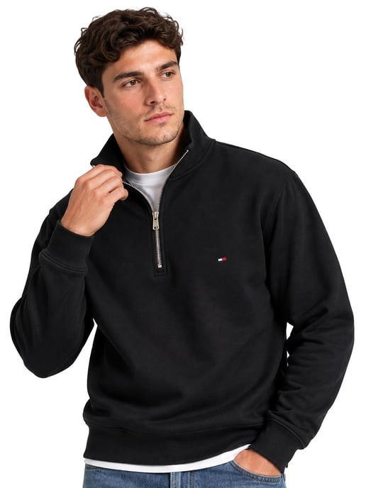 Tommy Hilfiger | Mens Half Zip Sweatshirt - Image 4