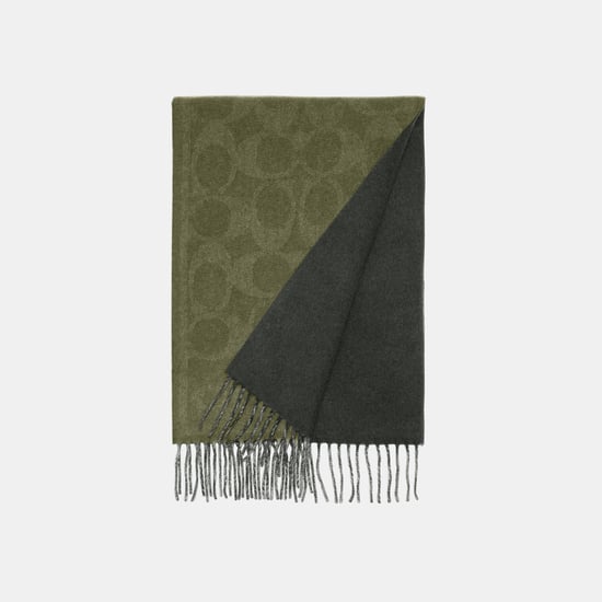 Reversible Signature Cashmere Muffler - Image 1
