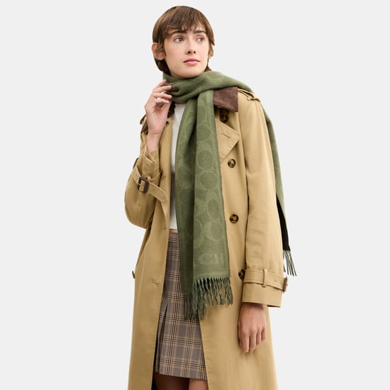 Reversible Signature Cashmere Muffler - Image 2