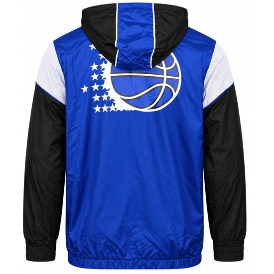 Mitchell & Ness NBA Orlando Magic Highlight Reel Mens Blue Jacket - Image 2