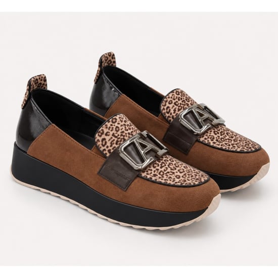 Montevita mocassin voor dames, bruin - Image 1