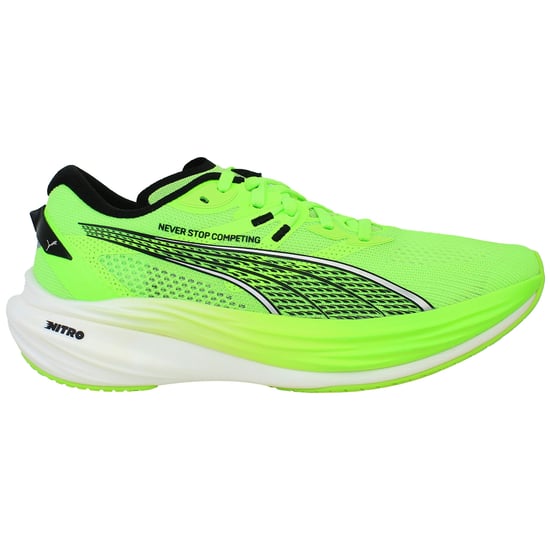 Puma HYROX x Deviate Nitro 3 Mens Green Running Shoes - Image 1