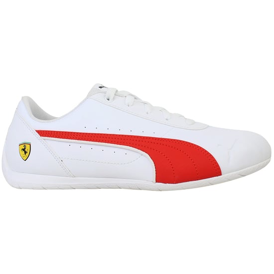Puma x Scuderia Ferrari Neo Cat Mens White Trainers - Image 1
