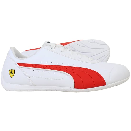 Puma x Scuderia Ferrari Neo Cat Mens White Trainers - Image 4