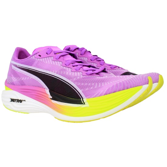 Puma Deviate Nitro Elite 3 Mens Purple Running Shoes - Image 2