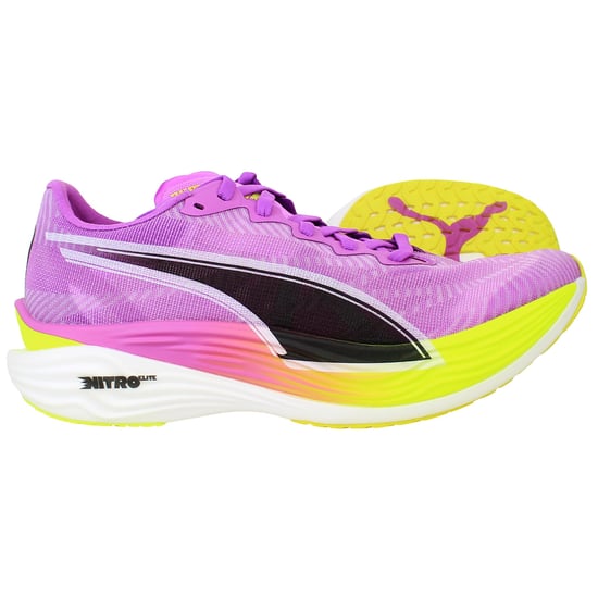 Puma Deviate Nitro Elite 3 Mens Purple Running Shoes - Image 4