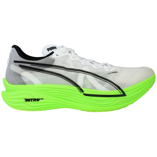 Puma HYROX x Deviate Nitro Elite 3 Mens White Running Shoes - Image 1