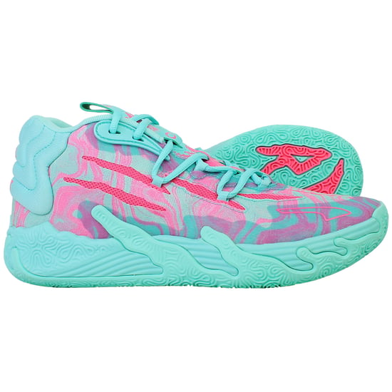 Puma x LaMelo Ball MB.03 Mens Blue Basketball Shoes - Image 4