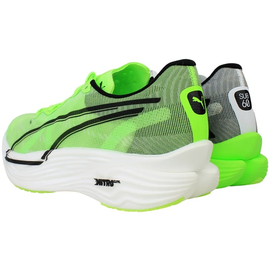 Puma HYROX x Deviate Nitro Elite 3 Mens White Running Shoes - Image 3