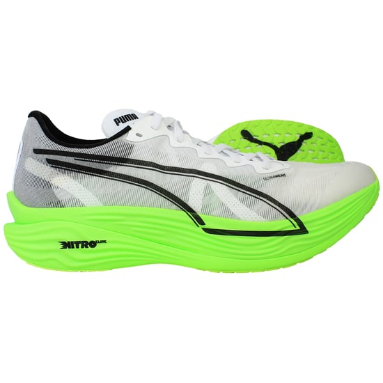 Puma HYROX x Deviate Nitro Elite 3 Mens White Running Shoes - Image 4