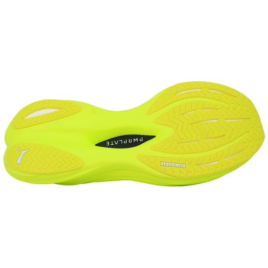 Puma Deviate Nitro 3 Womens Yellow Running Shoes - Image 5