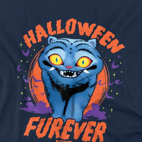 K-Pop Demon Hunters Furever Derpy Tiger-sweatshirt voor kinderen voor Halloween (Marineblauw) - Image 3
