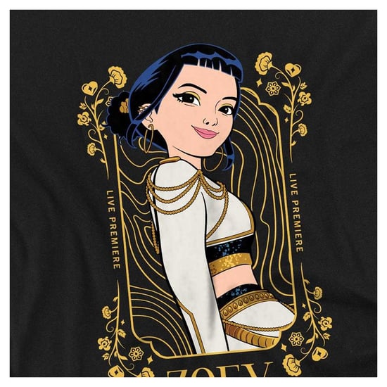 K-Pop Demon Hunters Childrens/Kids Zoey Frame Sweatshirt (Black/Golden) - Image 3