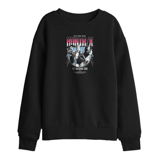 K-Pop Demon Hunters Huntrix Takedown Tour Band-sweatshirt voor kinderen (Zwart) - Image 1