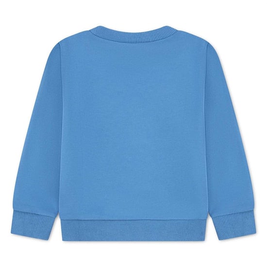 Lacoste Childrens/Kids Colour Block Sweatshirt (Blue) - Image 2