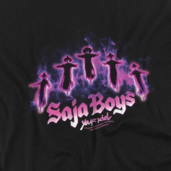 K-Pop Demon Hunters Saja Floating-sweatshirt voor jongens (kinderen) (Zwart) - Image 3