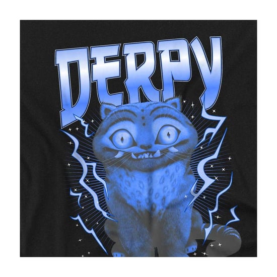 K-Pop Demon Hunters Derpy Tiger Lightning-sweatshirt voor kinderen (Zwart) - Image 3